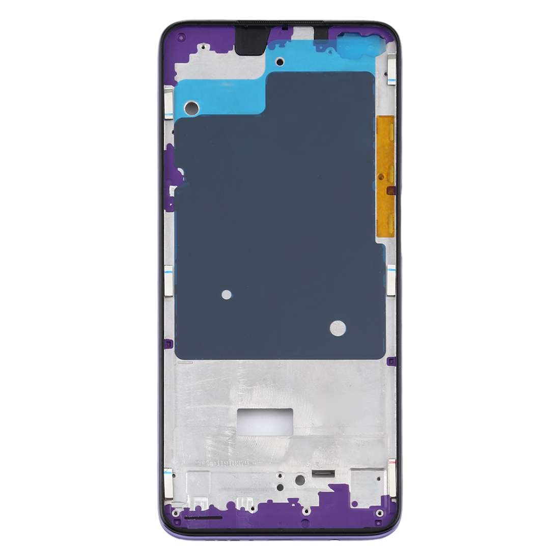 Front Housing LCD Frame Bezel Plate for Xiaomi Redmi K30, 4G Version (Blue)