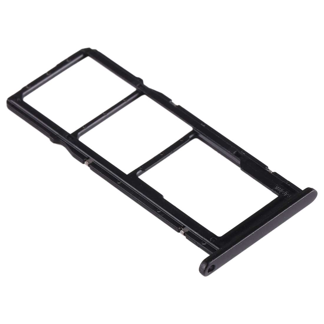 SIM Card Tray + SIM Card Tray + Micro SD Card Tray for Huawei Enjoy 10e / Honor Play 9A (Black)