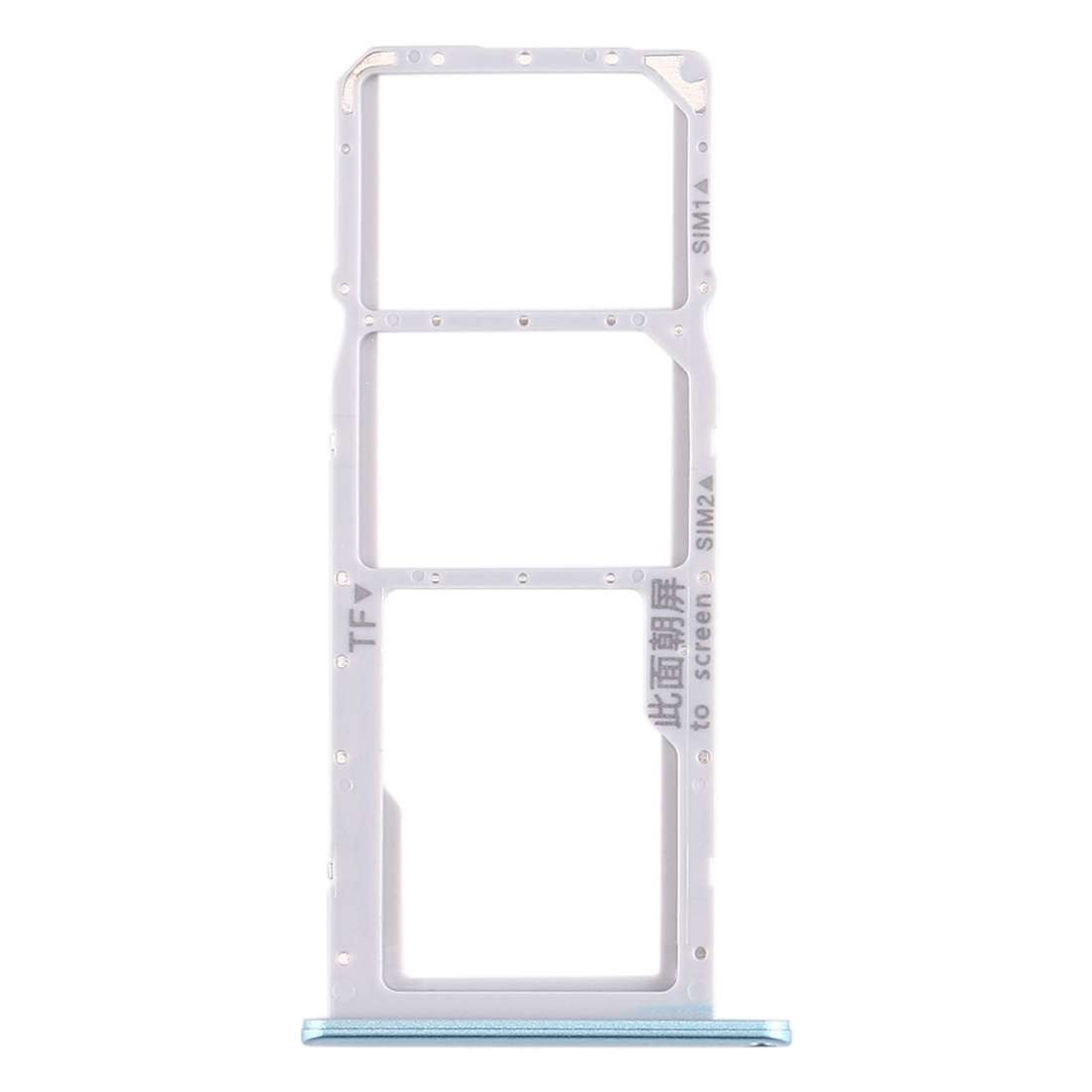 SIM Card Tray + SIM Card Tray + Micro SD Card Tray for Huawei Enjoy 10e / Honor Play 9A (Black)