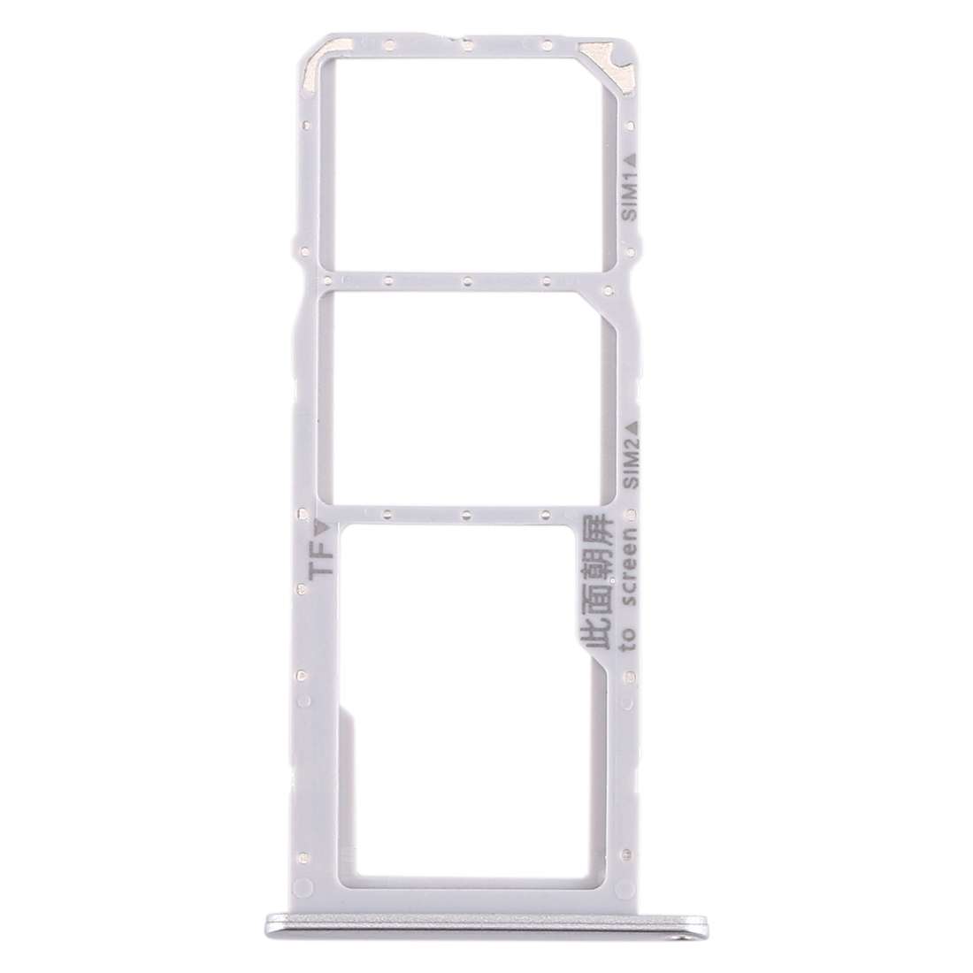 SIM Card Tray + SIM Card Tray + Micro SD Card Tray for Huawei Enjoy 10e / Honor Play 9A (Black)