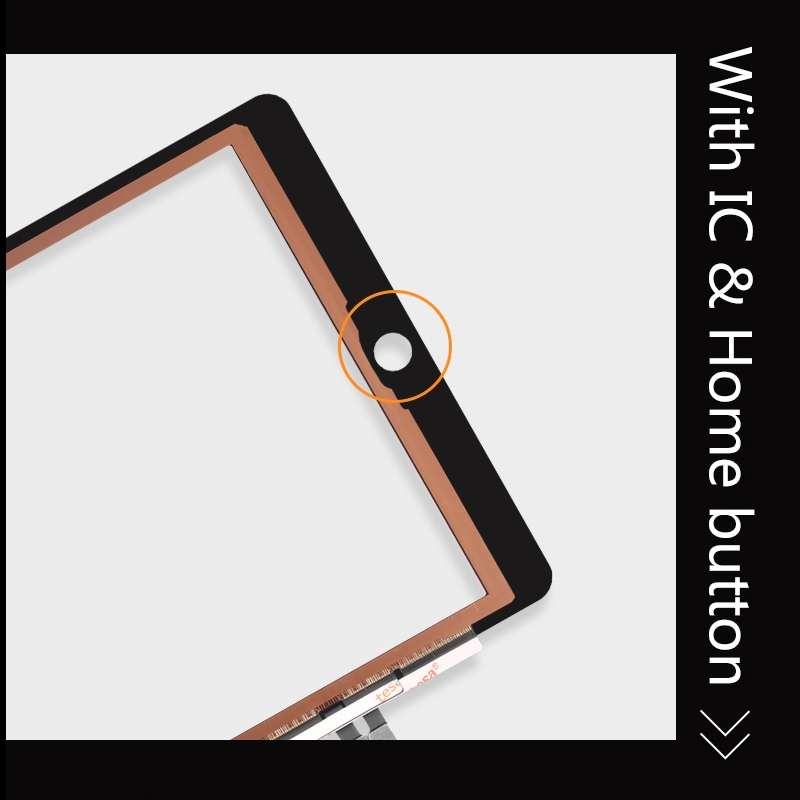 Touch Panel for iPad 9.7 inch (2018 Version) A1954 A1893(Black)