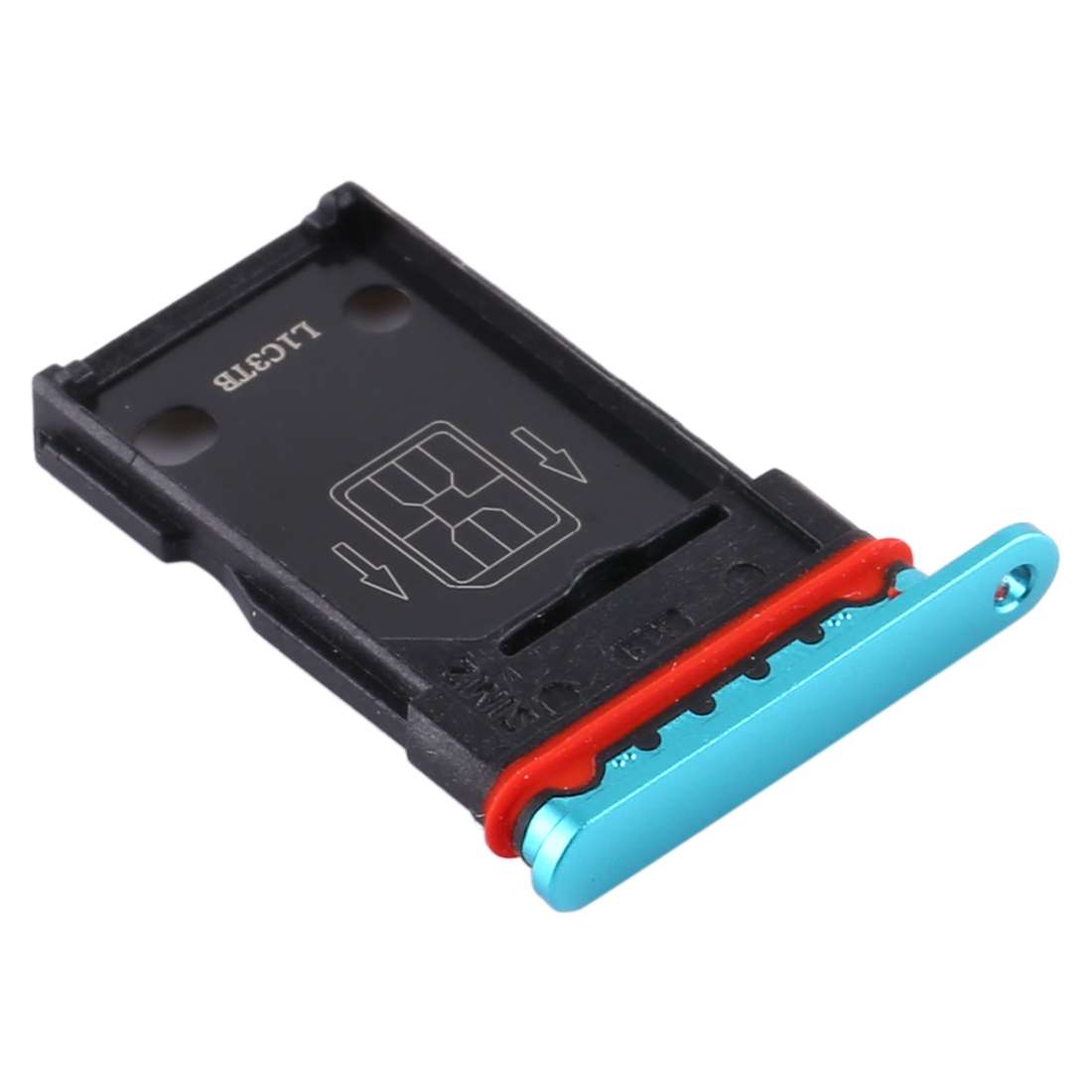 For OnePlus 8 Pro SIM Card Tray + SIM Card Tray (Black)