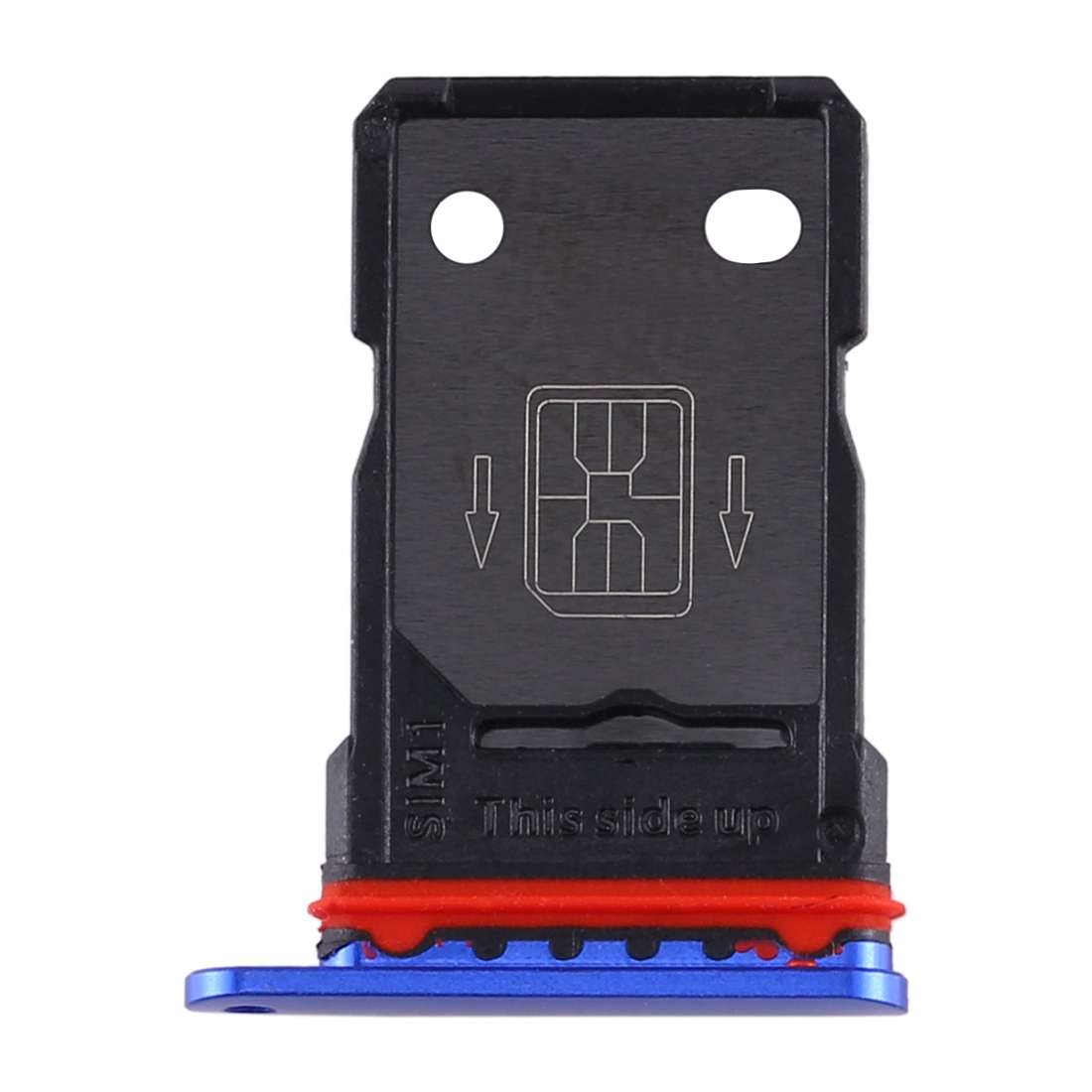 For OnePlus 8 Pro SIM Card Tray + SIM Card Tray (Black)