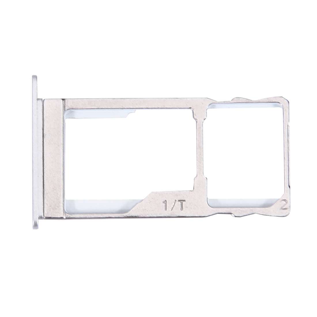 For Meizu Pro 5 SIM + SIM / Micro SD Card Tray (Silver)
