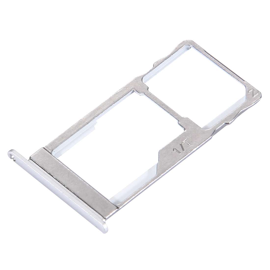 For Meizu Pro 5 SIM + SIM / Micro SD Card Tray (Silver)