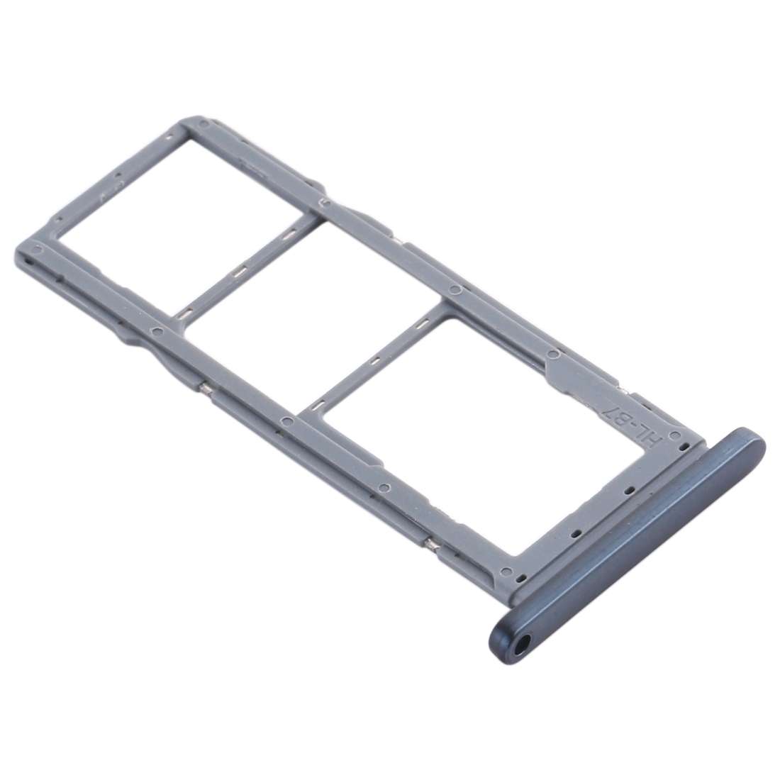 SIM Card Tray + SIM Card Tray + Micro SD Card Tray for Nokia 7.2 / 6.2 TA-1196 TA-119 ... (Silver)
