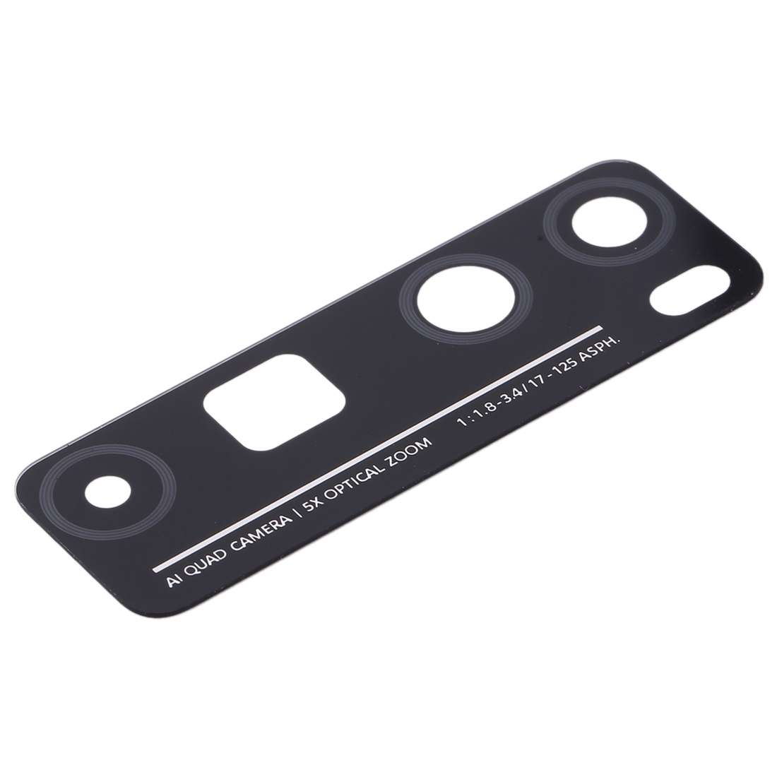 For Huawei Nova 7 Pro 5G 10pcs Back Camera Lens (Black)