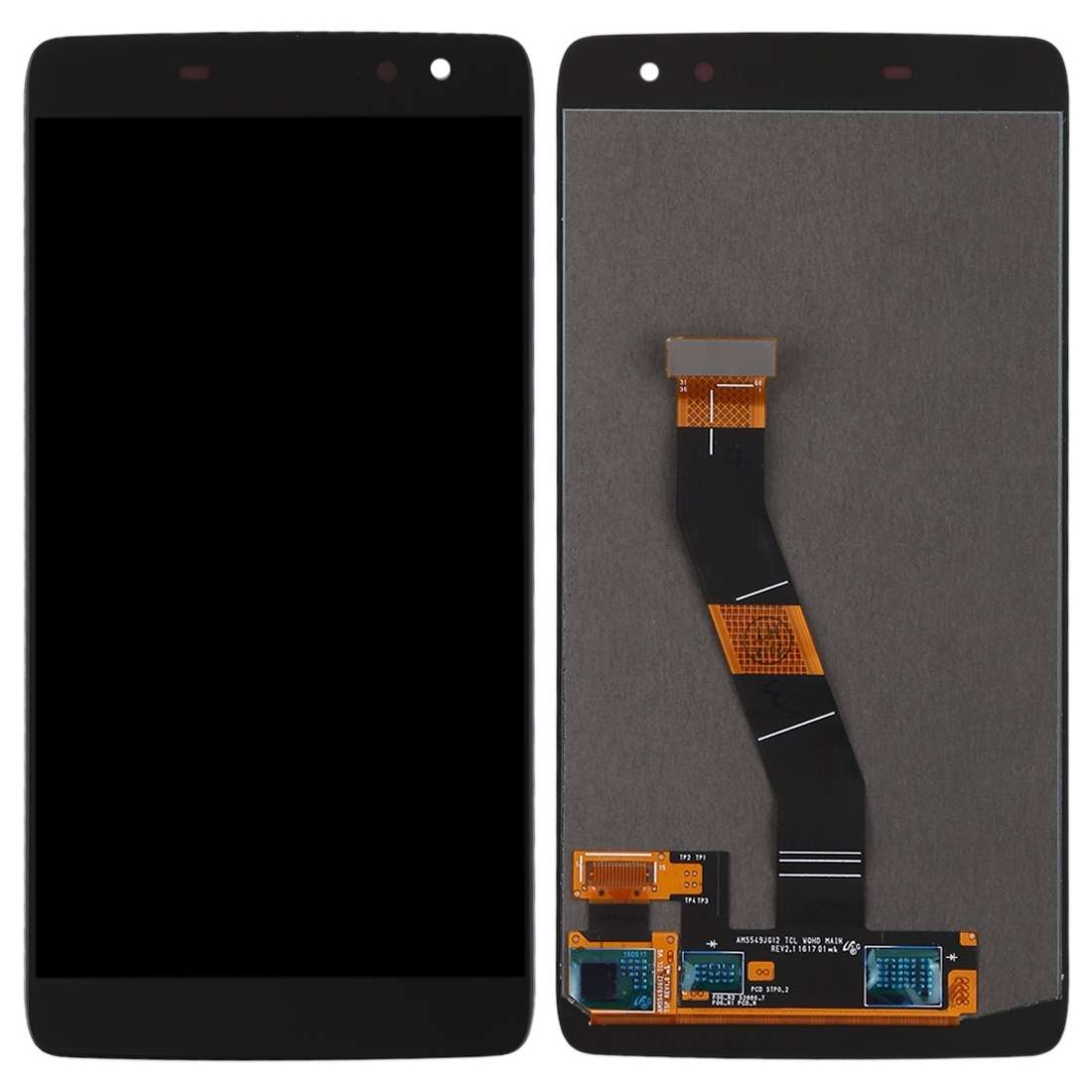 Original LCD Screen for BlackBerry DTEK60 with Digitizer Full Assembly(Black)