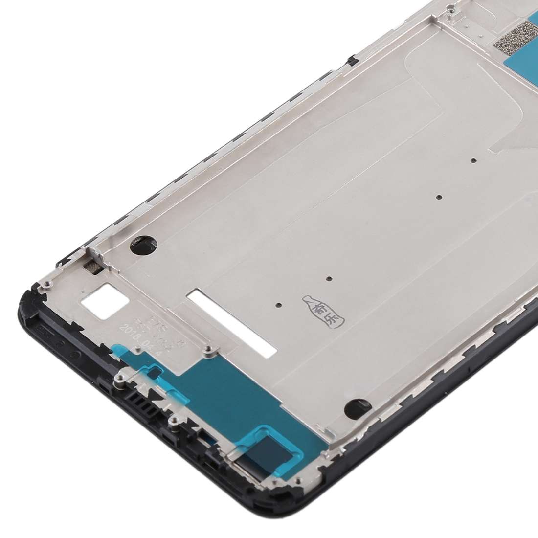 Front Housing LCD Frame Bezel for Xiaomi Redmi Note 5(Black)