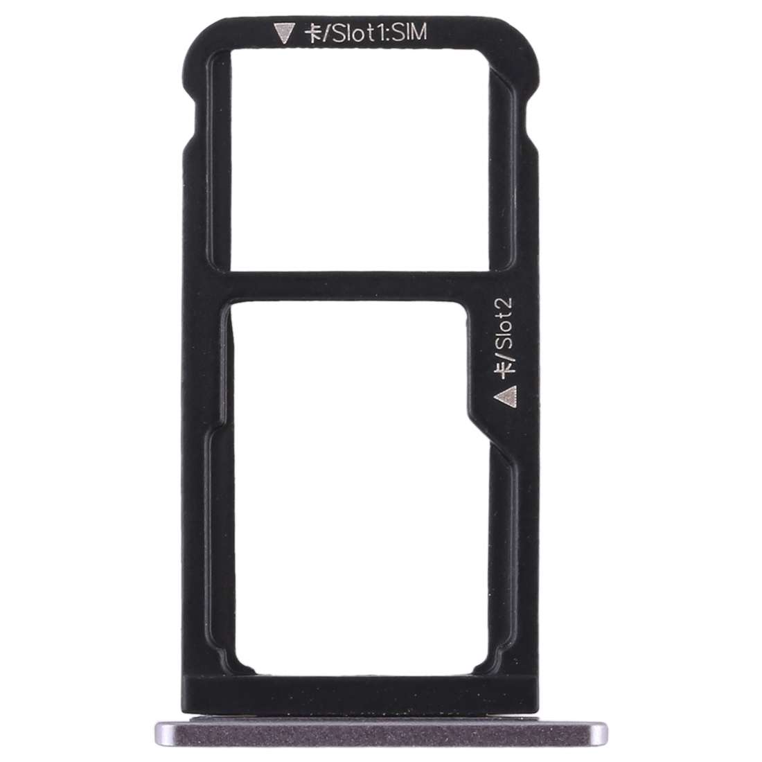 SIM Card Tray + SIM Card Tray / Micro SD Card Tray for Huawei Enjoy 6s (Pink)