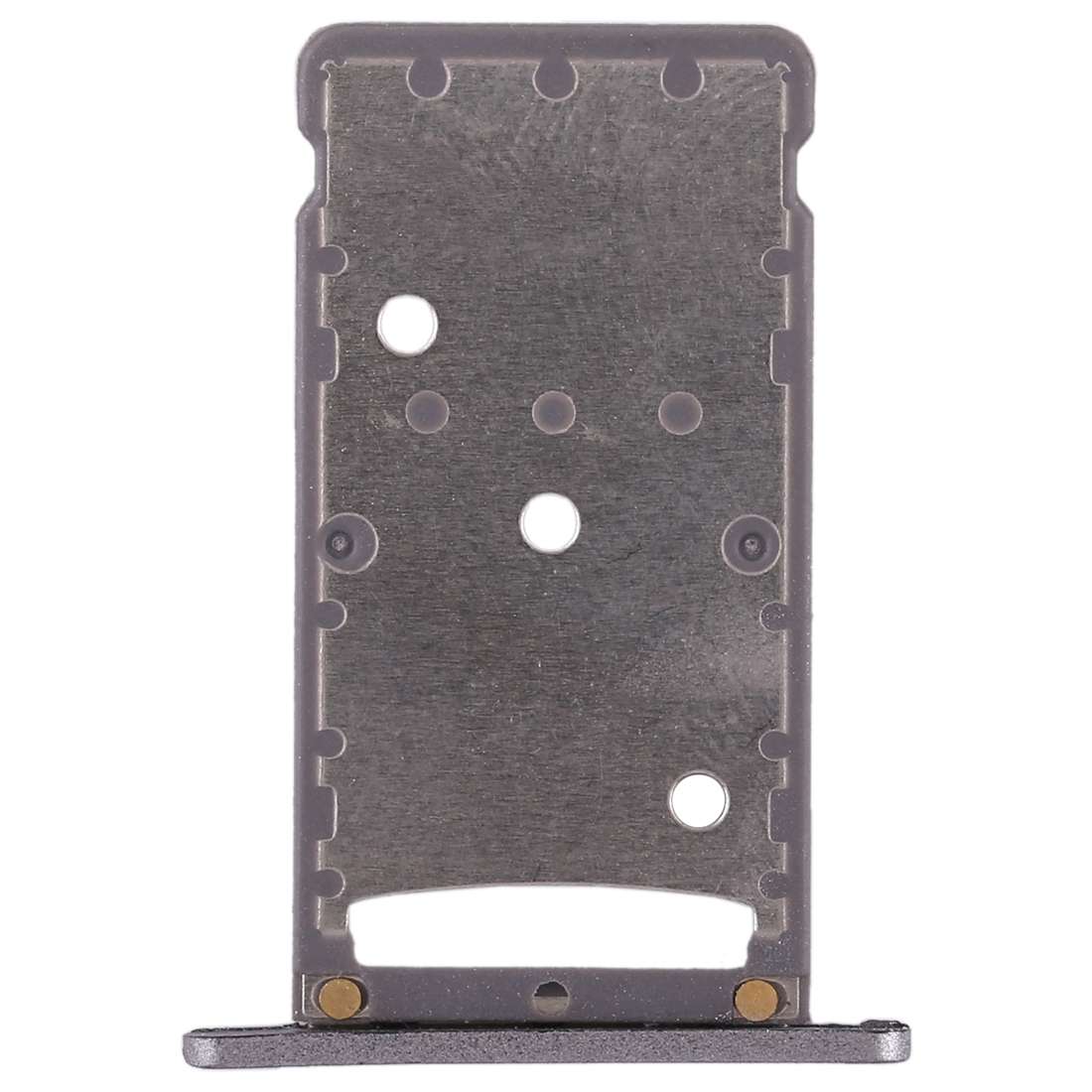 2 SIM Card Tray / Micro SD Card Tray for Huawei Enjoy 6 / AL00(Grey)