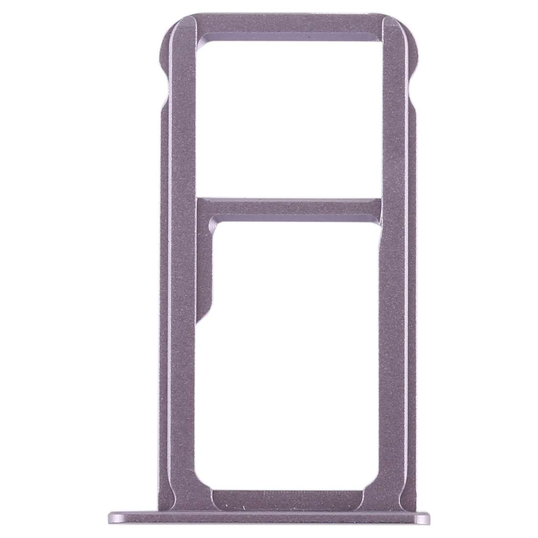 SIM Card Tray + SIM Card Tray / Micro SD Card for Huawei P9 Plus(White)