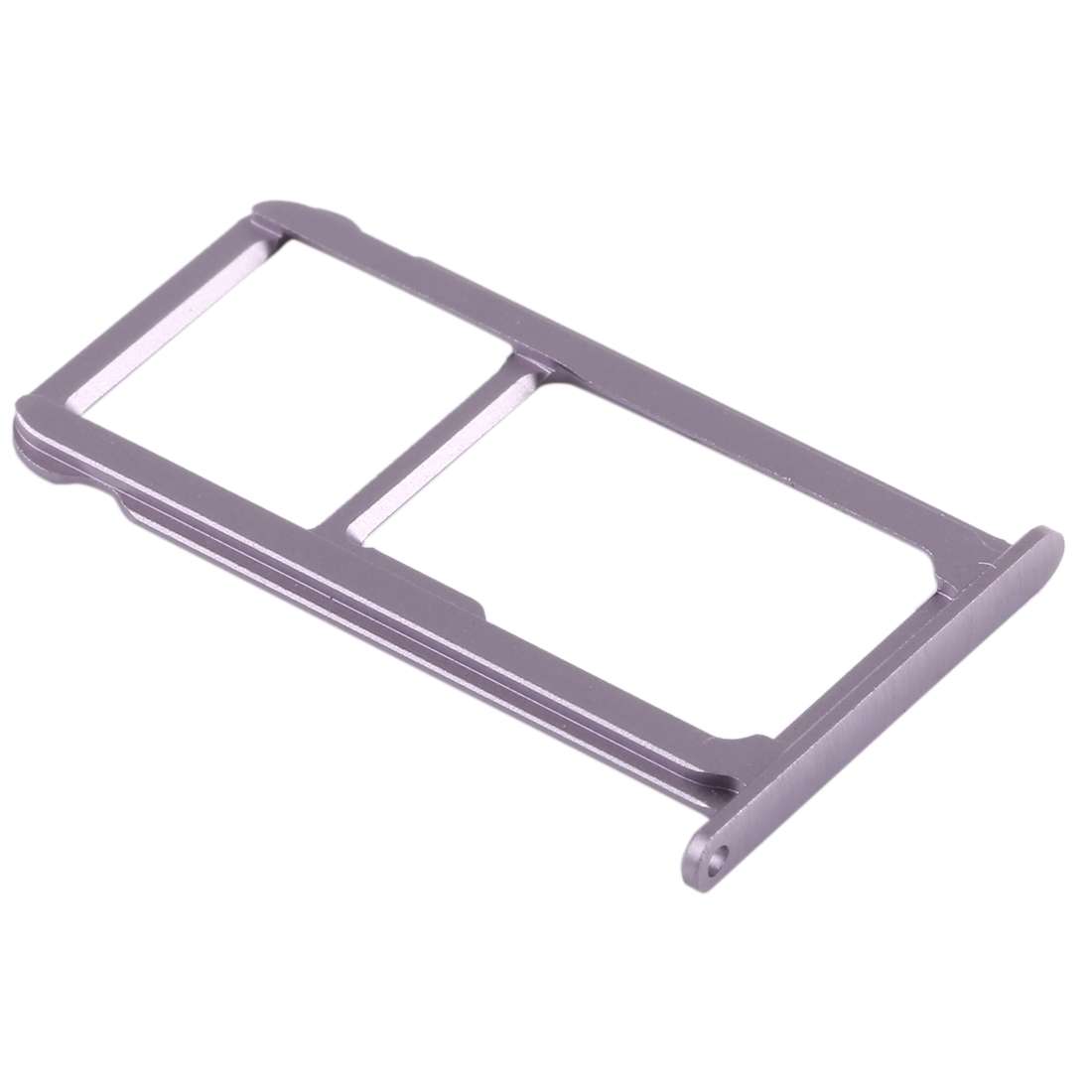 SIM Card Tray + SIM Card Tray / Micro SD Card for Huawei P9 Plus(White)