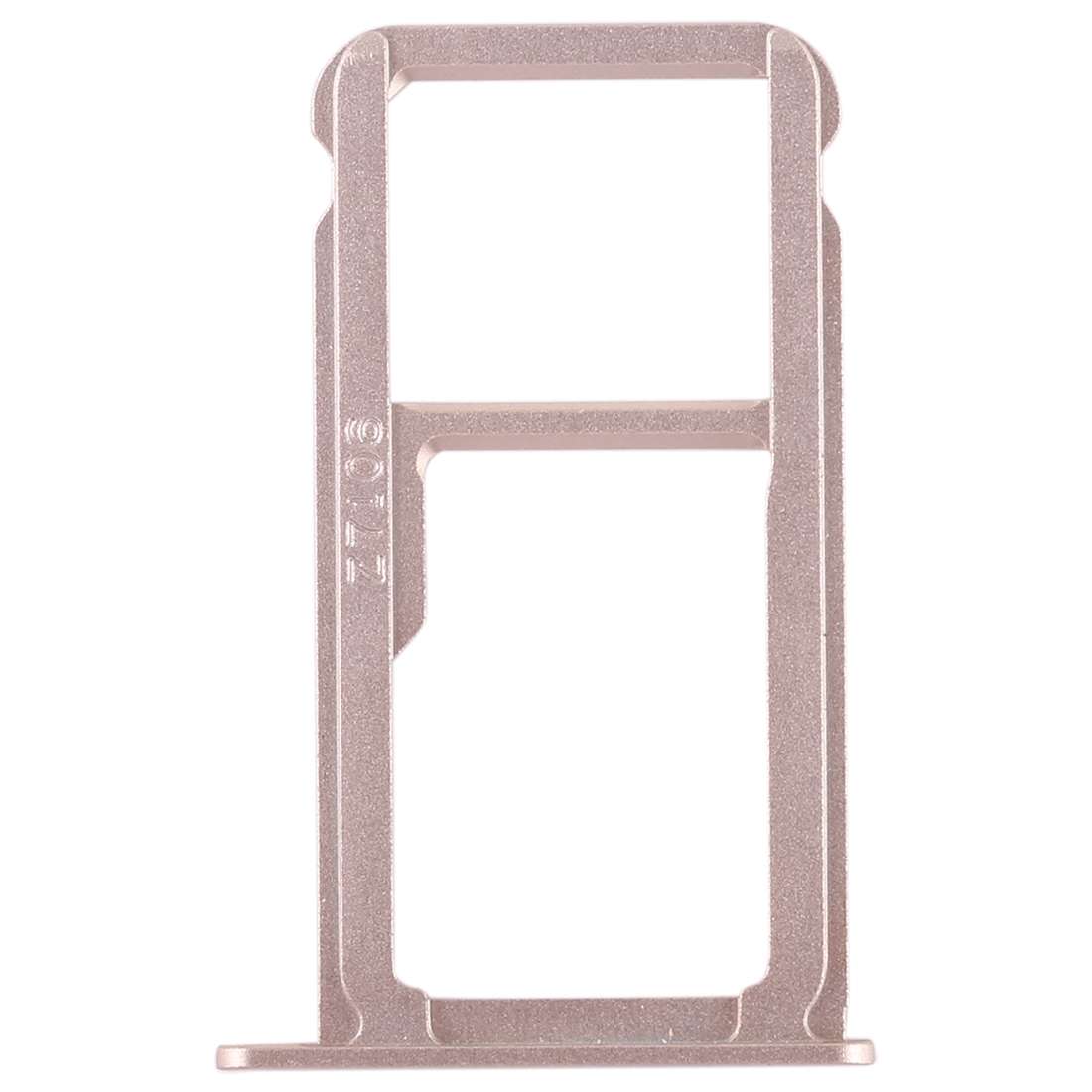 SIM Card Tray + SIM Card Tray / Micro SD Card for Huawei P9 Plus(White)