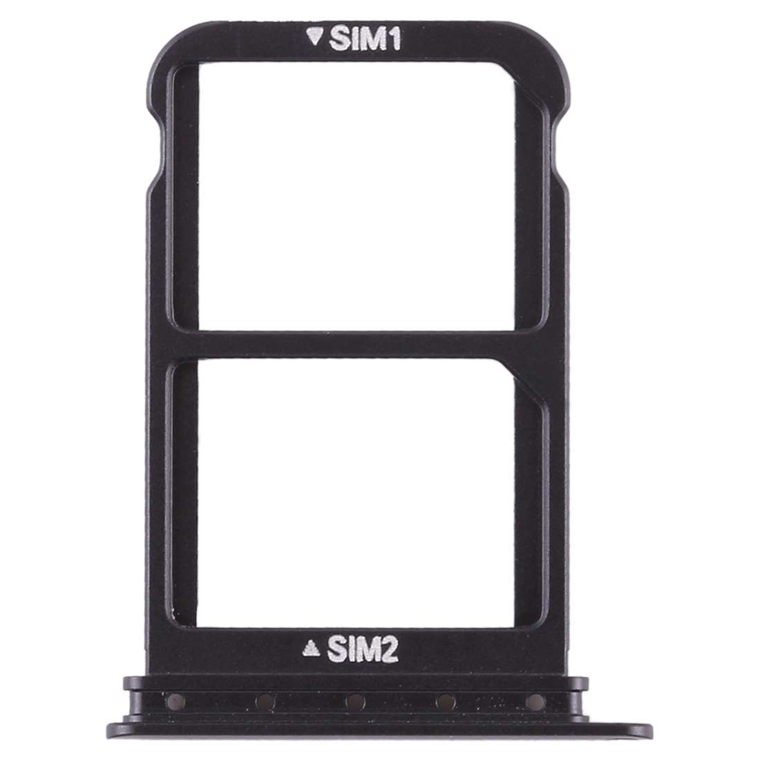 SIM Card Tray + SIM Card Tray for Huawei P20 Pro (Black)