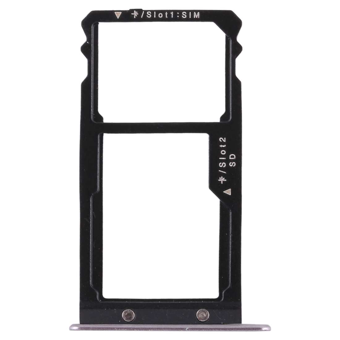 SIM Card Tray + SIM Card Tray / Micro SD Card for Huawei G8 (Grey)
