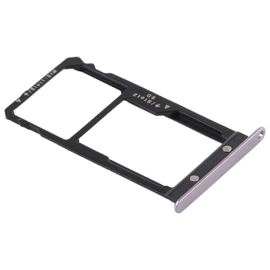 SIM Card Tray + SIM Card Tray / Micro SD Card for Huawei G8 (Grey)