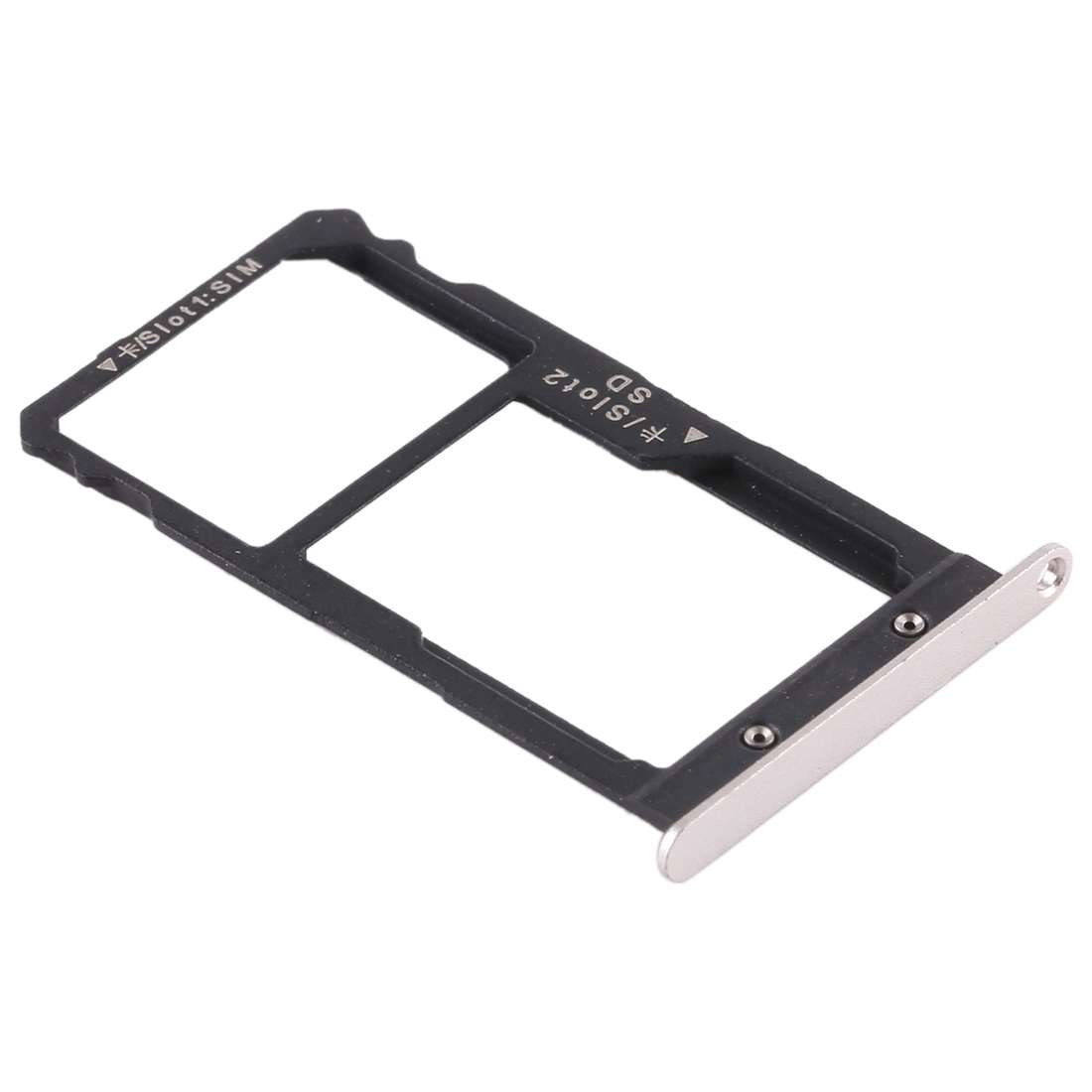 SIM Card Tray + SIM Card Tray / Micro SD Card for Huawei G8 (Grey)