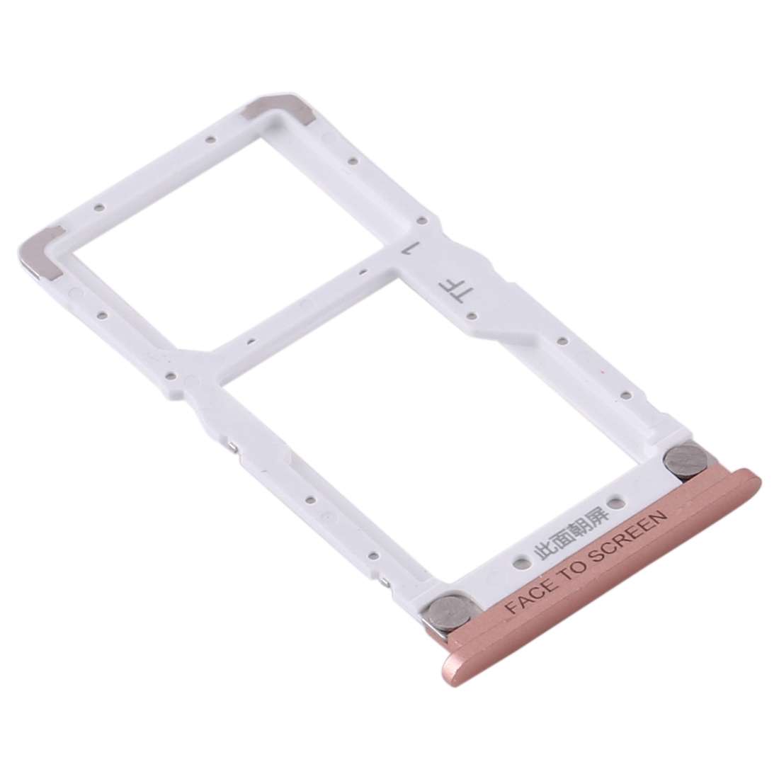 SIM Card Tray + Micro SD Card Tray for Xiaomi Mi Pad 4(Gold)