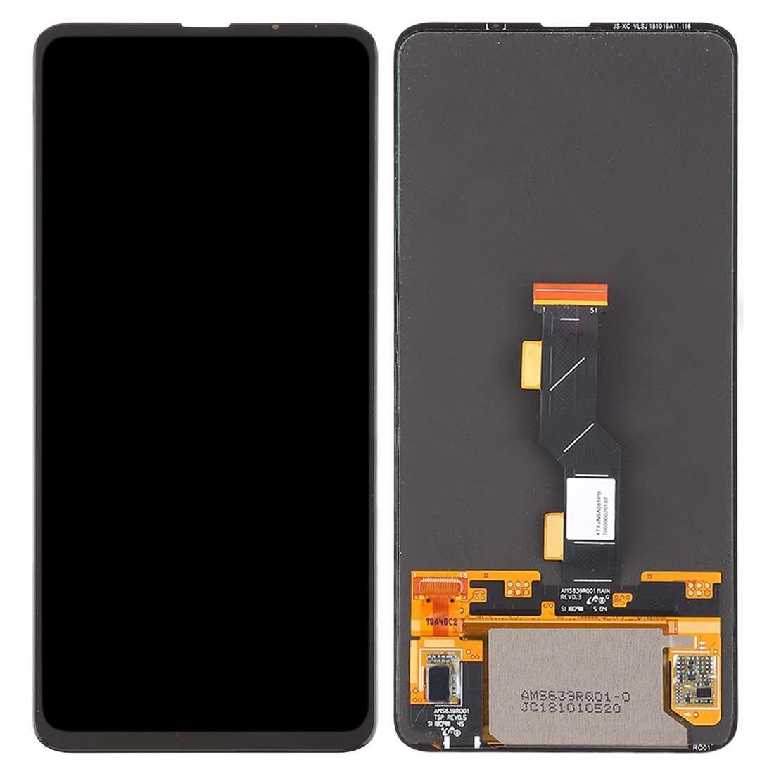 Original AMOLED LCD Screen for Xiaomi Mi Mix 3 with Digitizer Full Assembly(Black)
