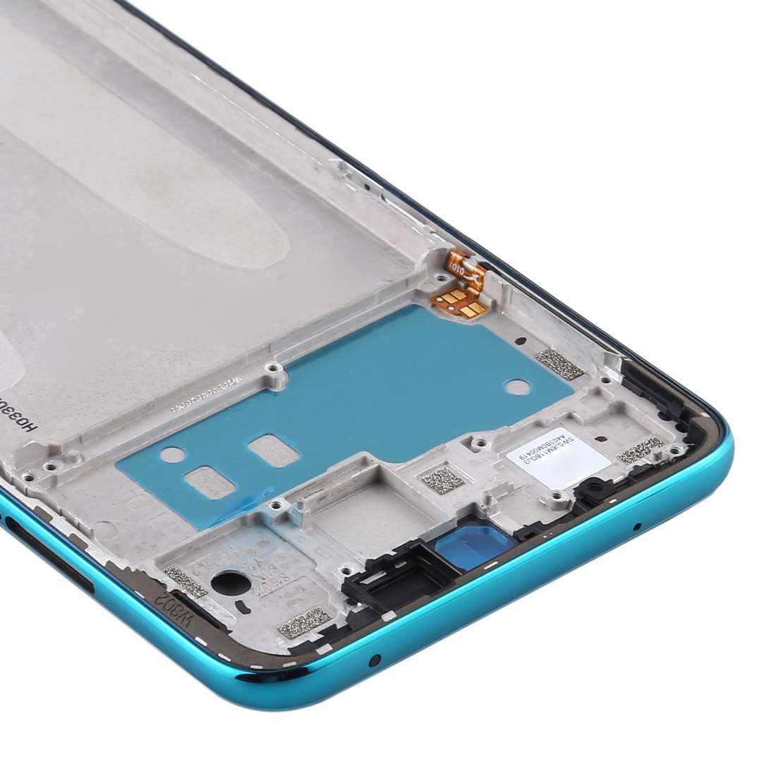 Original Front Housing LCD Frame Bezel Plate for Xiaomi Redmi Note 9S / Note 9 Pro(India) / Note 9 P