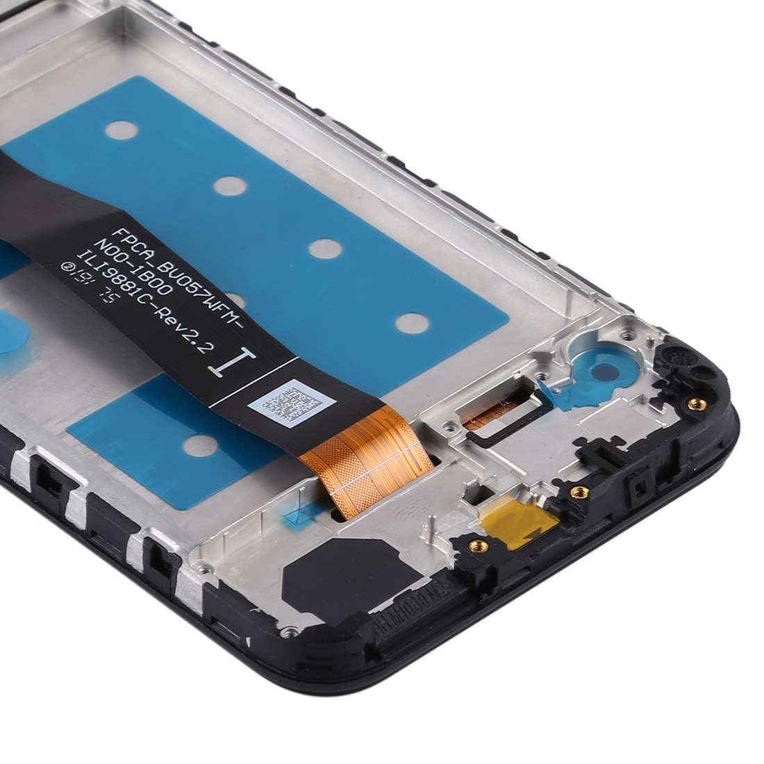 OEM LCD Screen for Huawei Y5 (2019) Digitizer Full Assembly with Frame(Black)