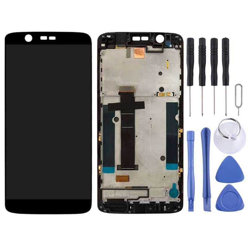 OEM LCD Screen for ZTE Axon 7 Mini / B2017 / B2017G Digitizer Full Assembly with FrameBlack)