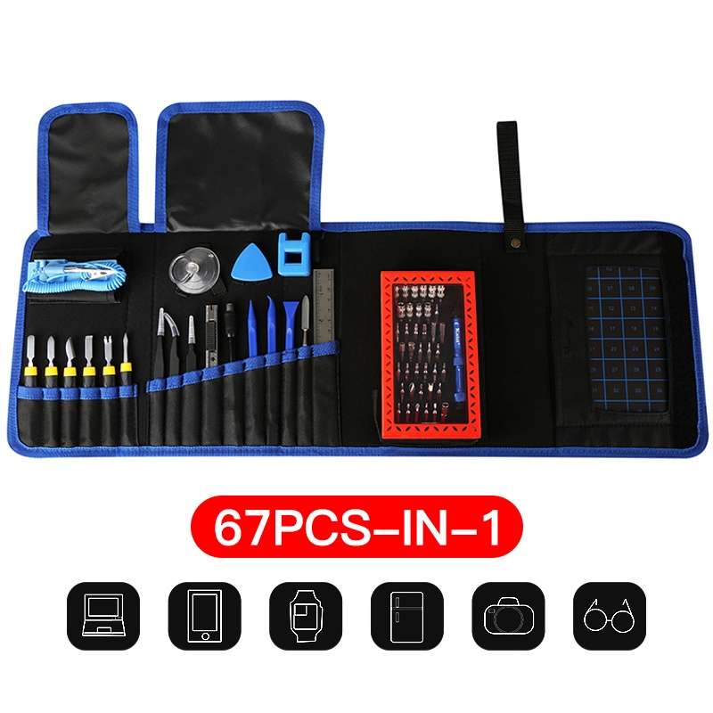Kaisi K-1780 67 in 1 Multi-function Tools Repair Tool Kit