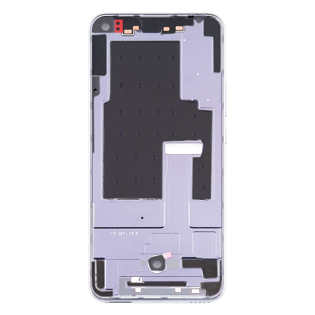 Middle Frame Bezel Plate for Huawei Nova 7 5G(Black)