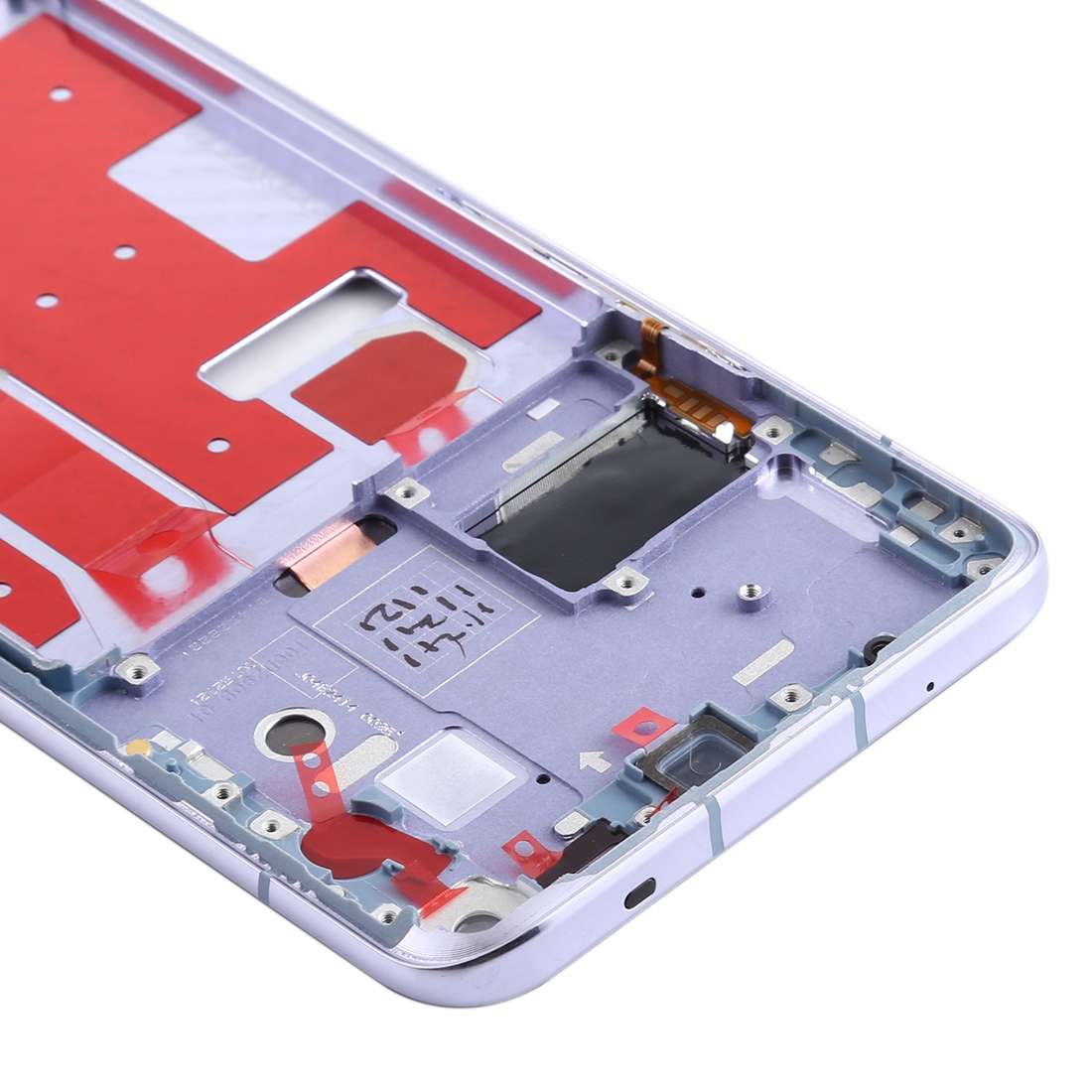 Middle Frame Bezel Plate for Huawei Honor 30(Purple)