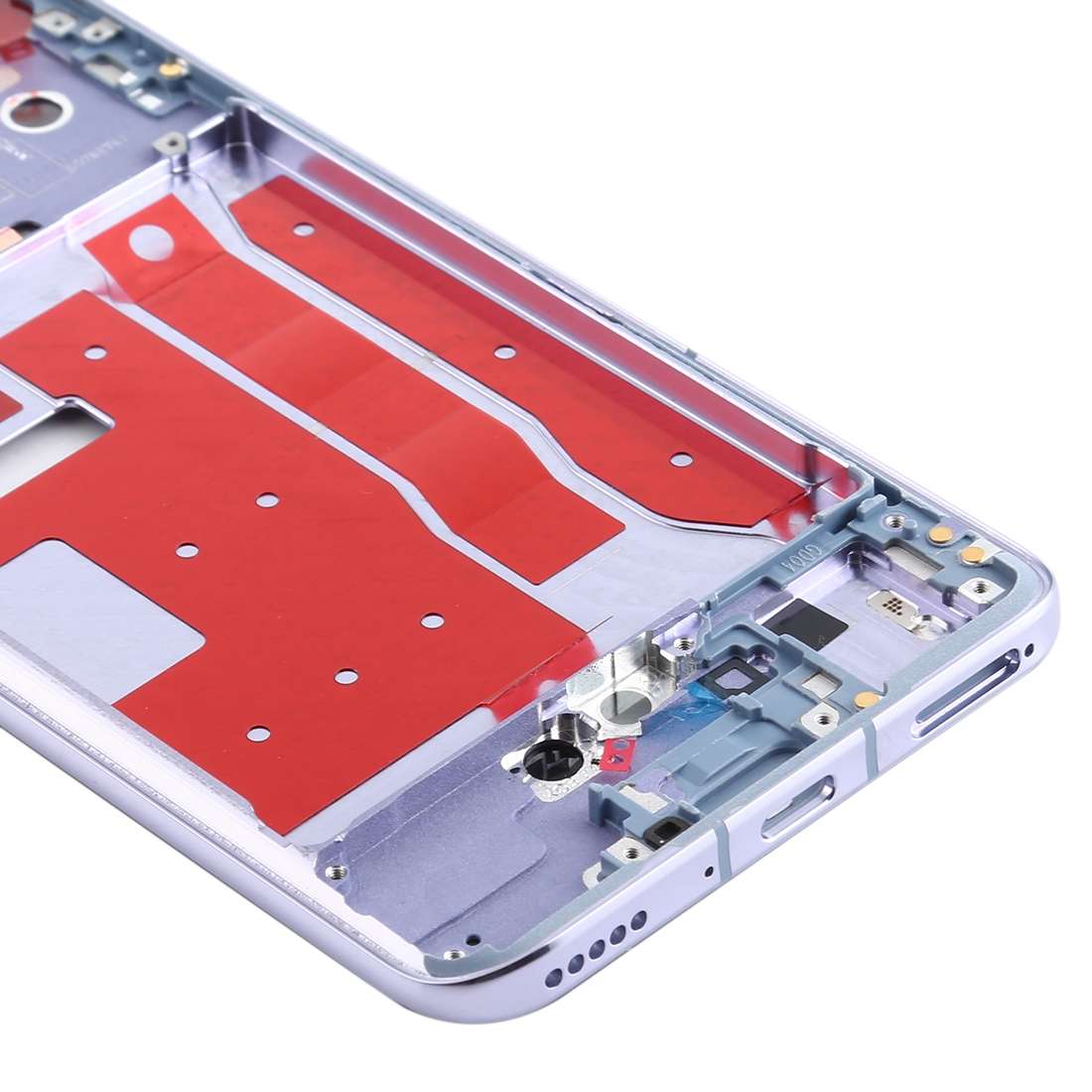 Middle Frame Bezel Plate for Huawei Honor 30(Purple)