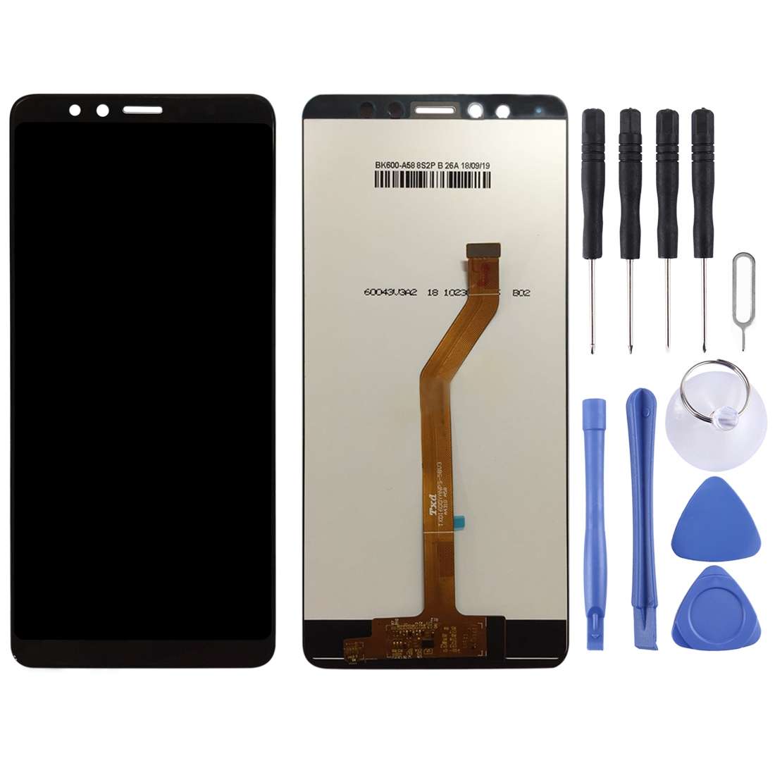 OEM LCD Screen for Lenovo K5 Pro with Digitizer Full Assembly (Black)