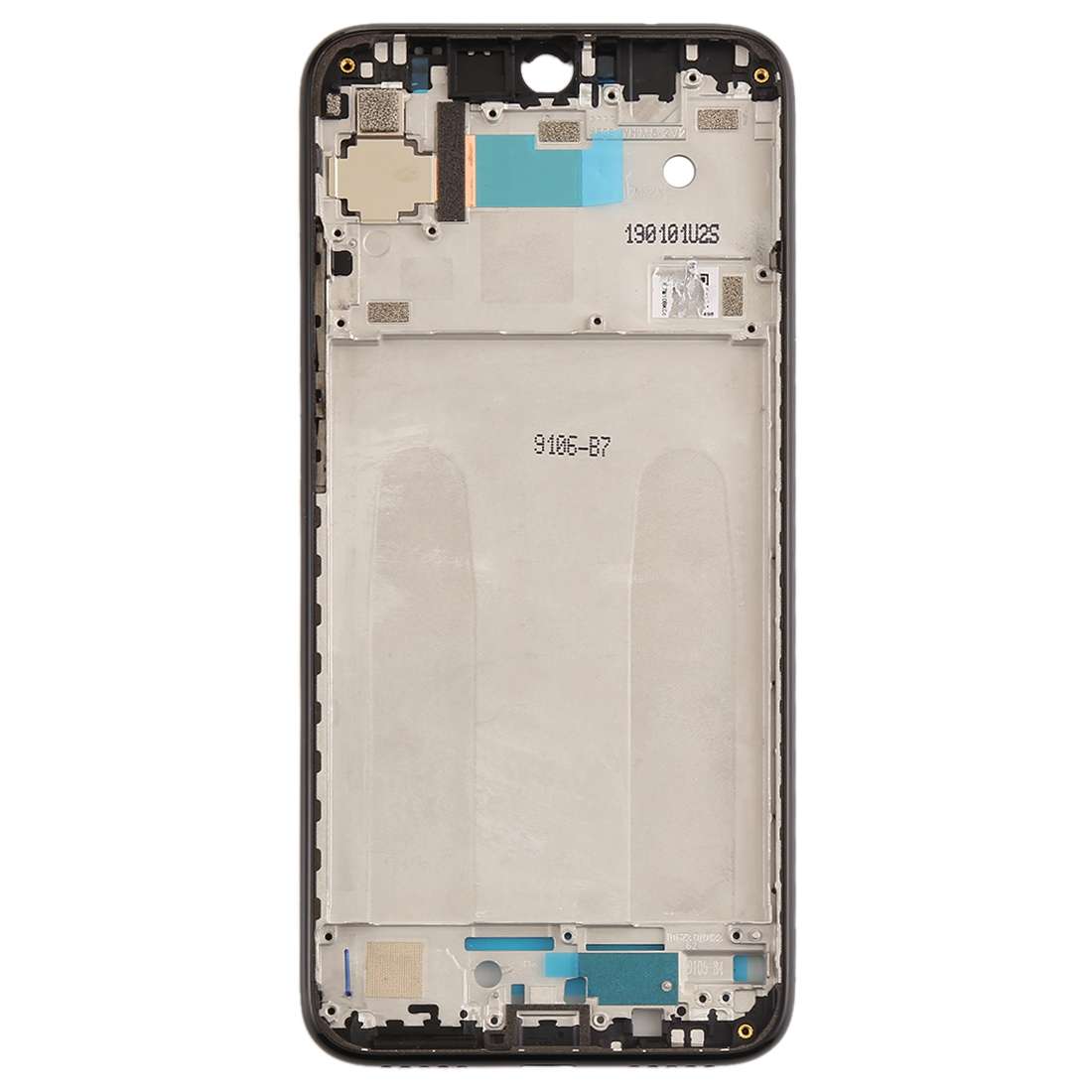 Middle Frame Bezel Plate for Xiaomi Redmi Note 7 / Redmi Note 7 Pro(Black)