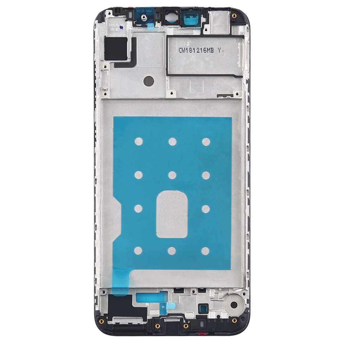 Front Housing LCD Frame Bezel Plate for Huawei Y7 (2019)(Black)
