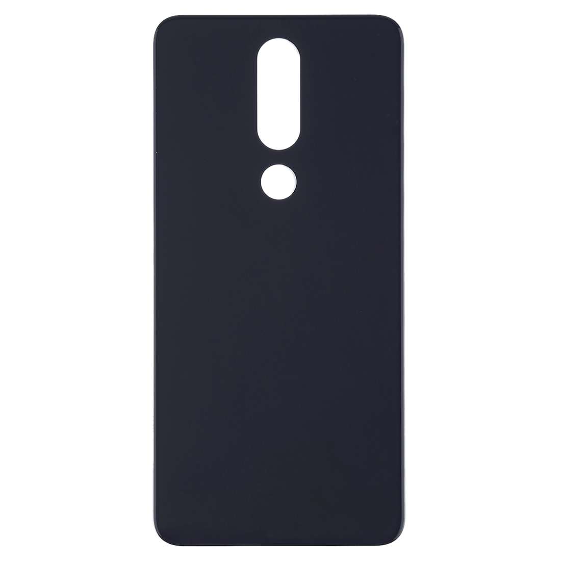 Back Cover for Nokia 5.1 Plus (X5)(Black)