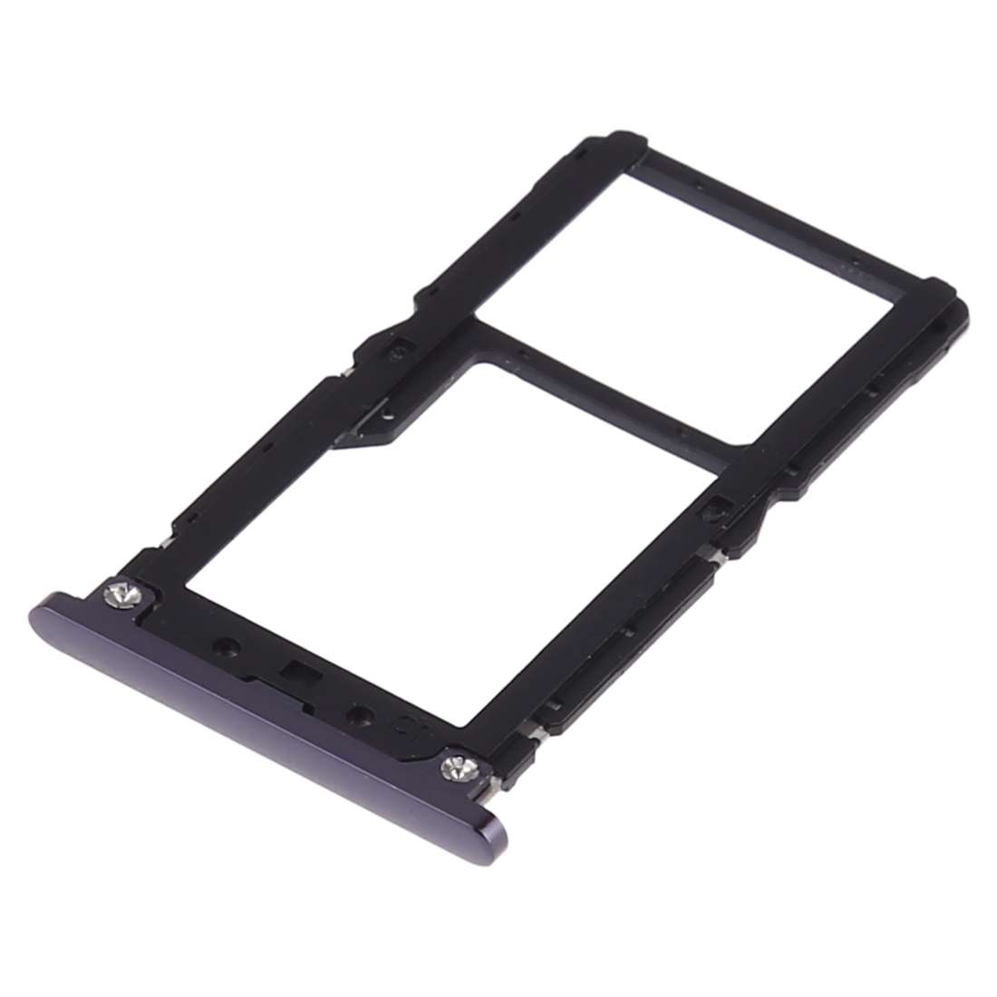 SIM Card Tray + Micro SD Card for Xiaomi Mi 8 Lite(Black)