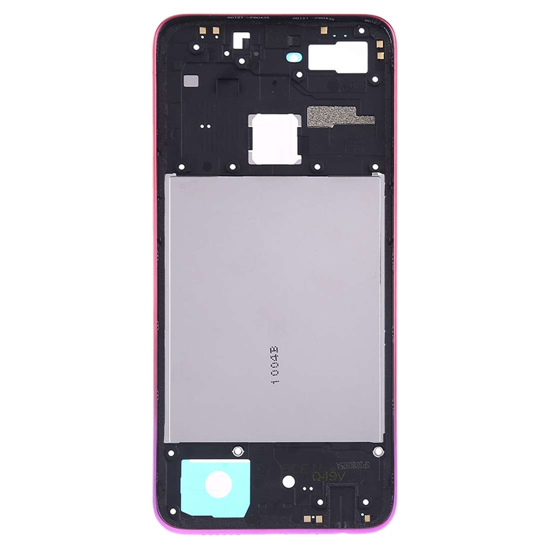 For OPPO F9 / A7X Middle Frame Bezel Plate (Gold)