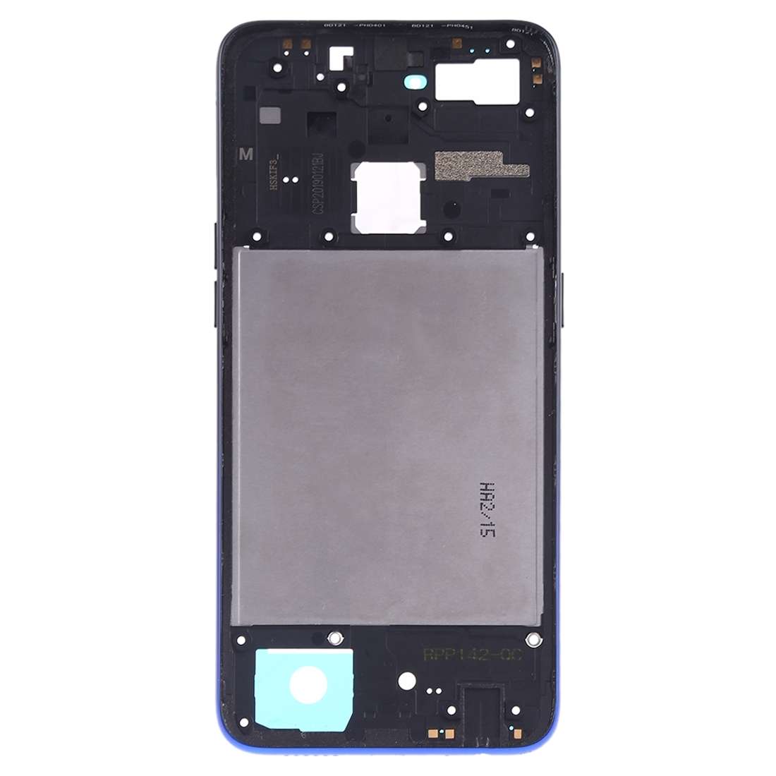 For OPPO F9 / A7X Middle Frame Bezel Plate (Gold)