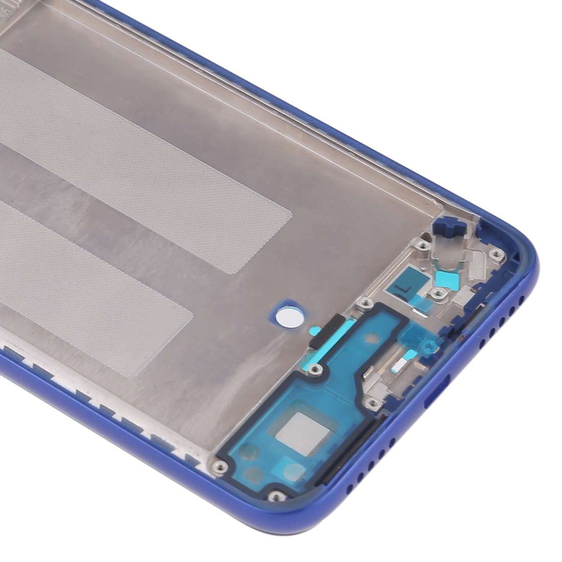 Middle Frame Bezel Plate with Side Keys for Xiaomi Redmi 7(Black)