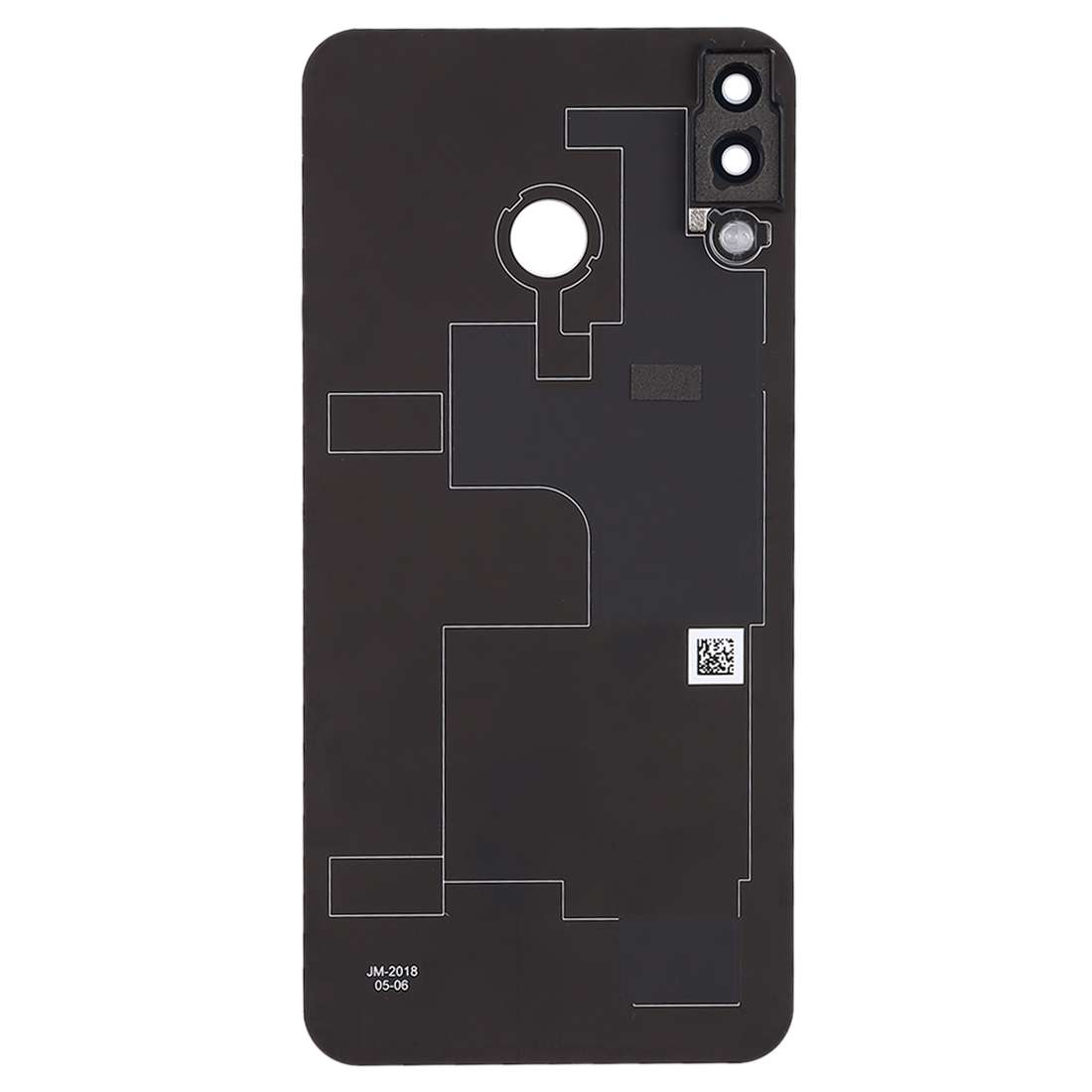 Back Cover with Camera Lens for Asus Zenfone 5 / ZE620KL(Silver)