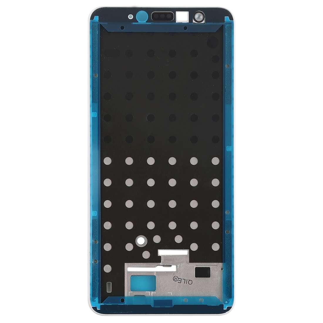 Front Housing LCD Frame Bezel for Xiaomi Redmi S2(Black)