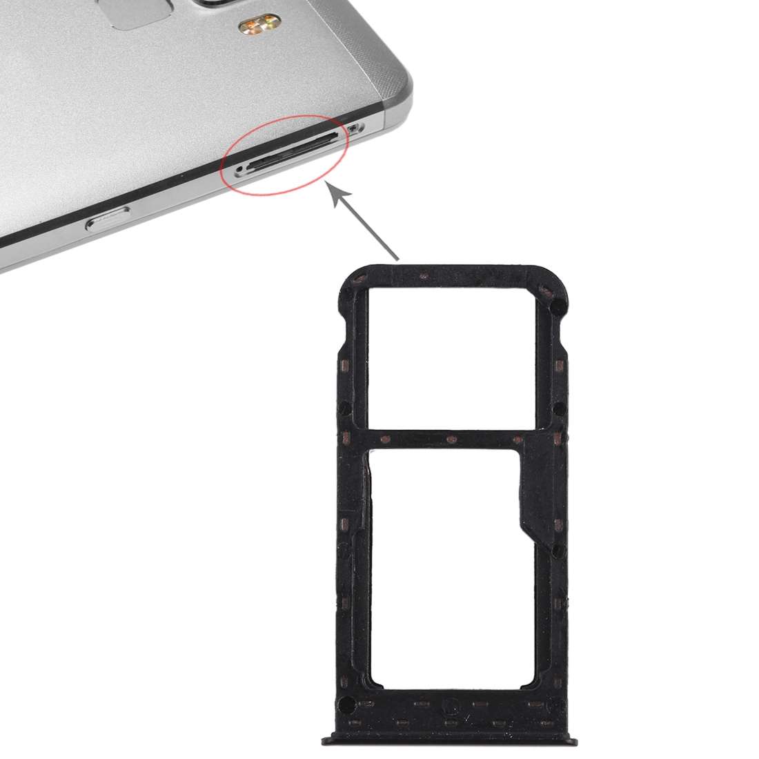 SIM Card Tray for Huawei Honor 7S (Blue)
