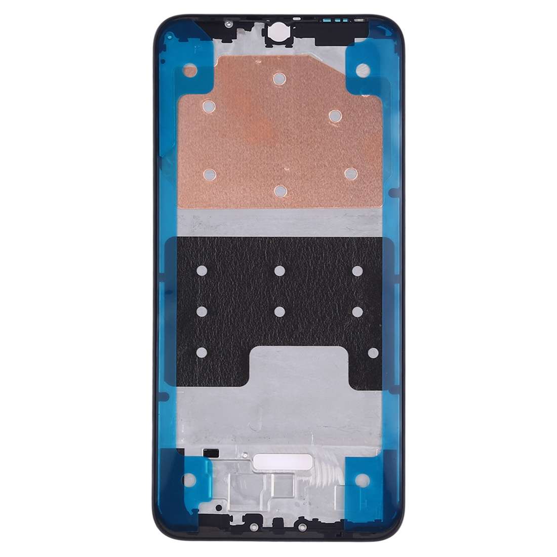 Front Housing LCD Frame Bezel Plate for Huawei Y6 Pro (2019) / Y6 (2019)(Black)