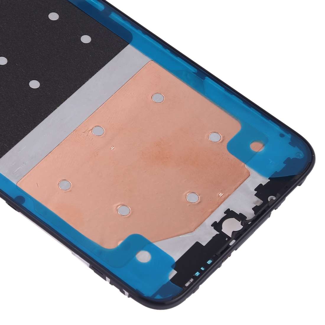 Front Housing LCD Frame Bezel Plate for Huawei Y6 Pro (2019) / Y6 (2019)(Black)
