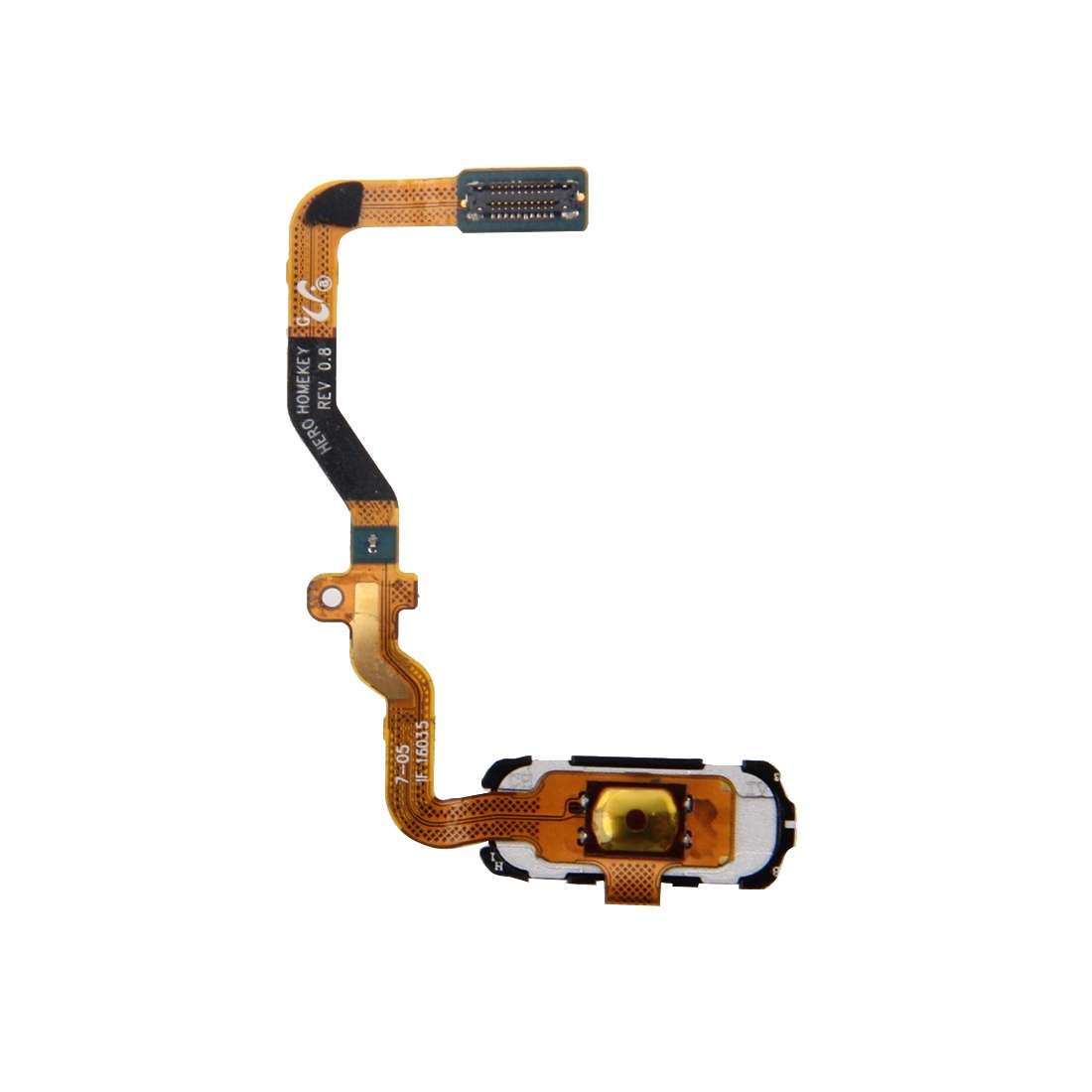 For Galaxy S7 / G930 Function Key Home Key Flex Cable(Black)