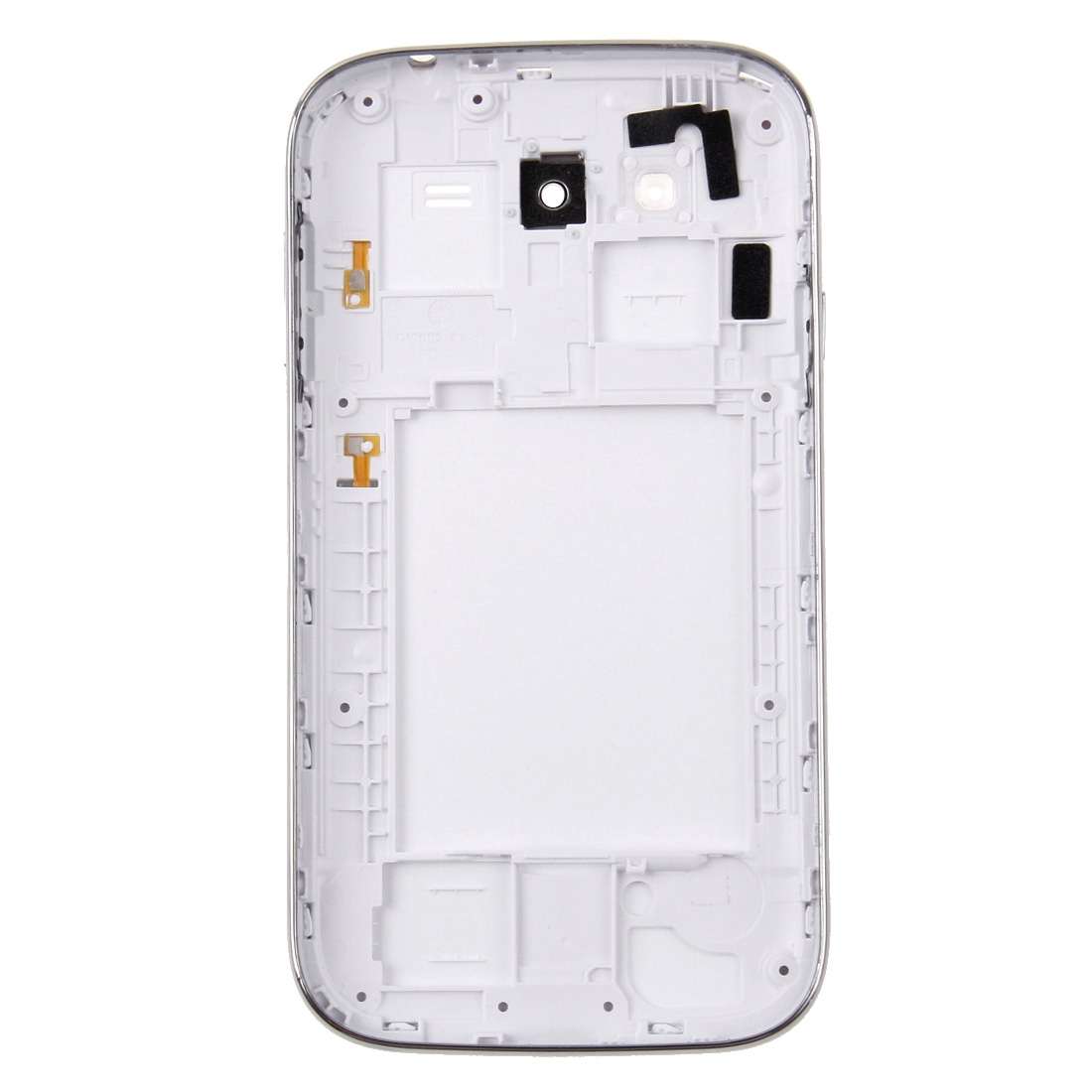For Galaxy Grand Duos / i9082 Middle Frame Bezel + Battery Back Cover (Black)