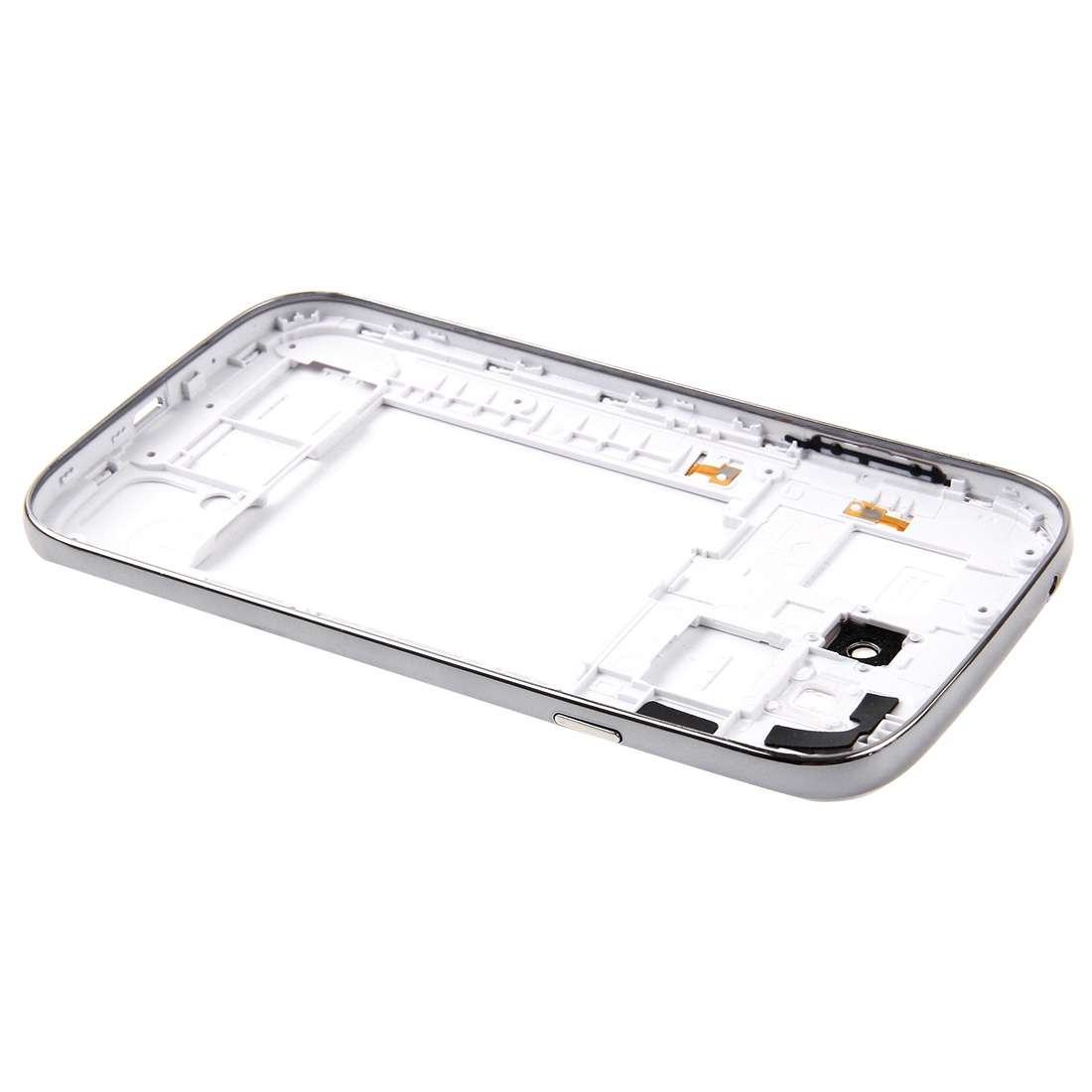 For Galaxy Grand Duos / i9082 Middle Frame Bezel + Battery Back Cover (Black)