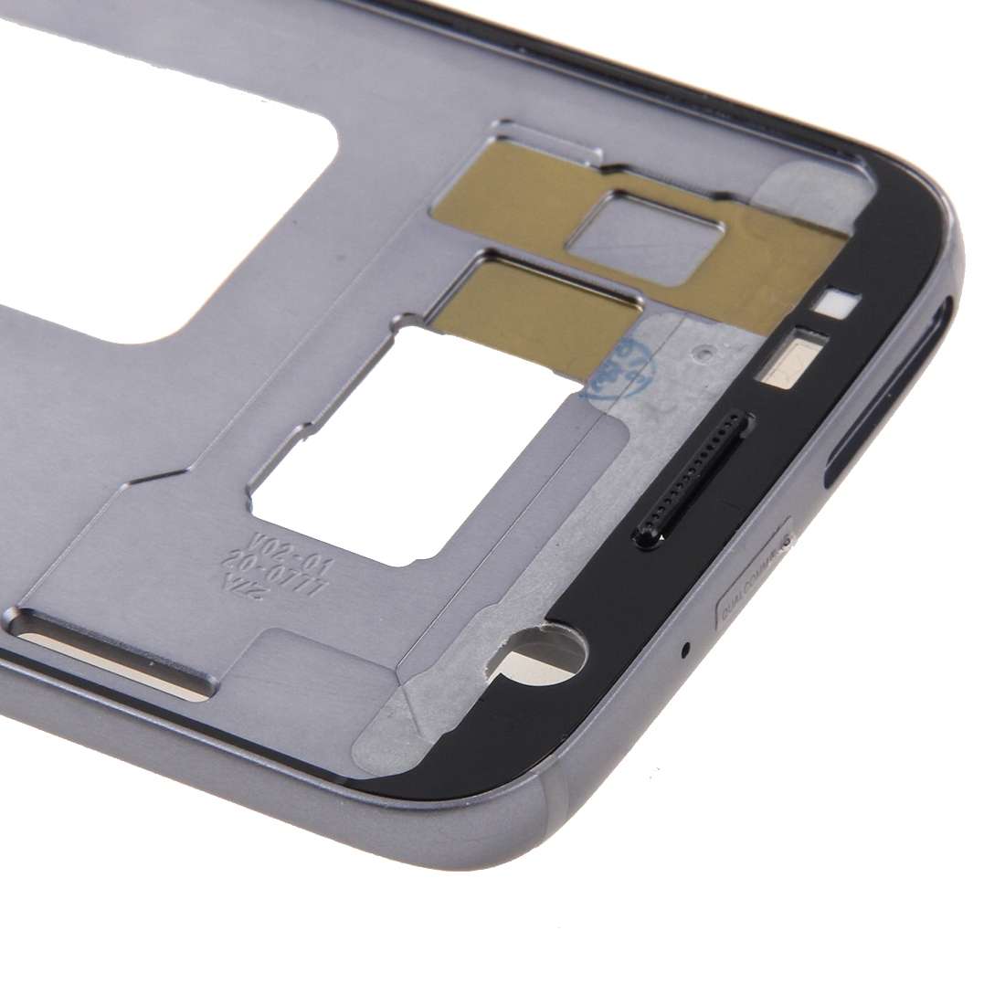 For Galaxy S7 / G930 Front Housing LCD Frame Bezel Plate (Silver)