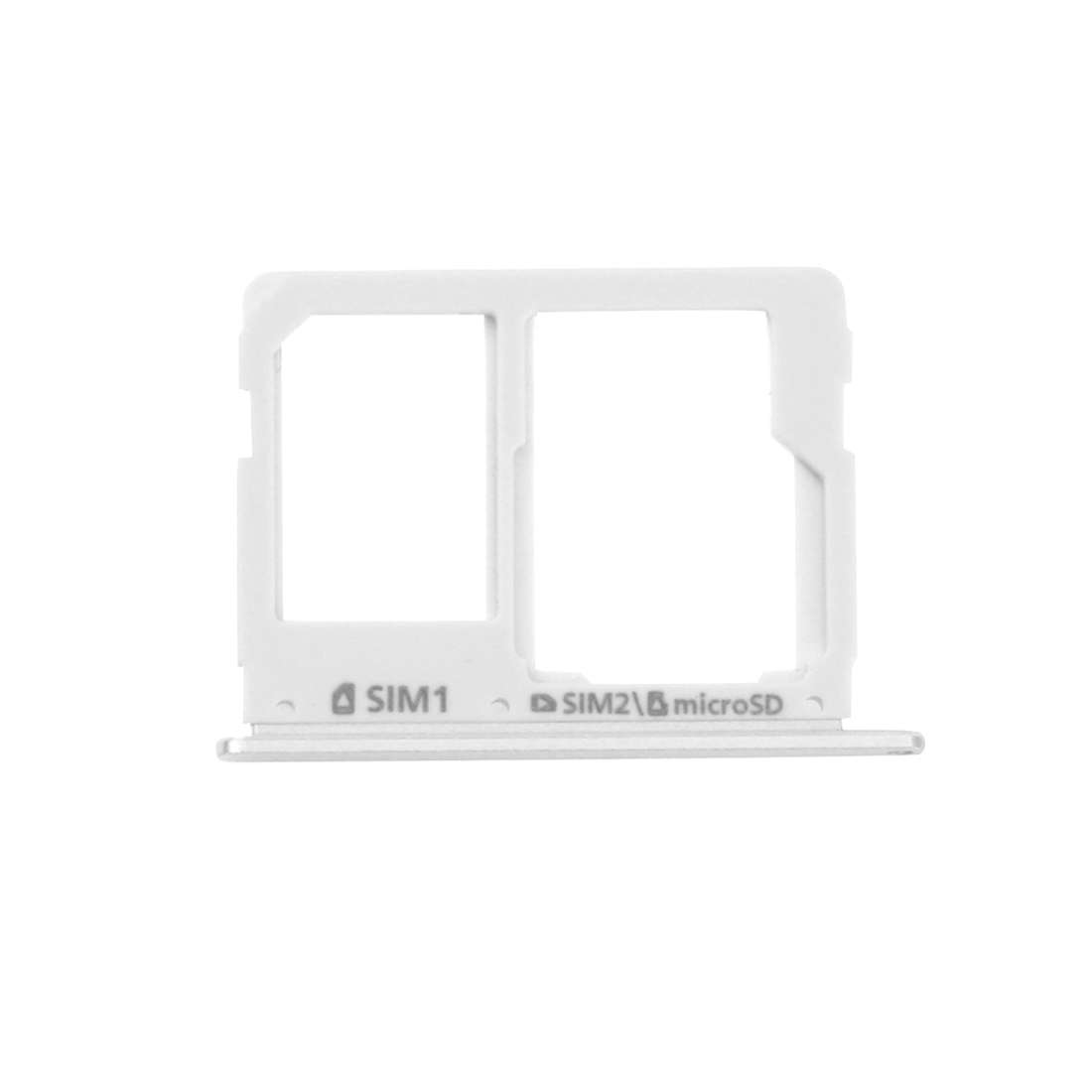 For A3(2016) / A3100 & A5(2016) / A5100 & A7(2016) / A7100 SIM Card Tray and Micro SD ... (Silver)