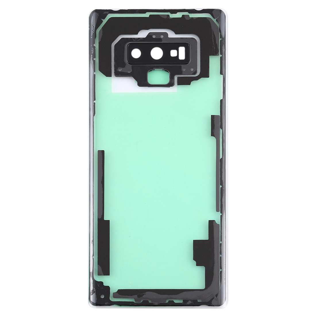 For Samsung Galaxy Note9 / N960D N960F Transparent Battery Back Cover with Camera Lens Frame (Transp